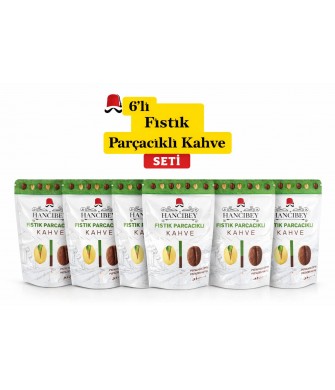 Hancıbey 6' Lı Fıstık Parçacıklı Kahve 150G