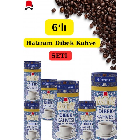  “Hancıbey dibek kahvesi 200 gr hediyelik silindir kutu”