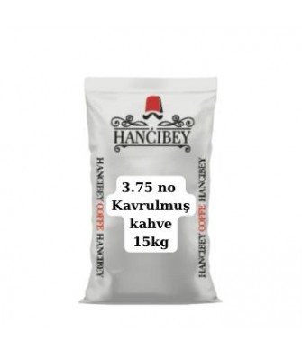 Hancıbey 3,75 Numara Kavrulmuş Türk Kahve 15kg / Orta Hafif İçim