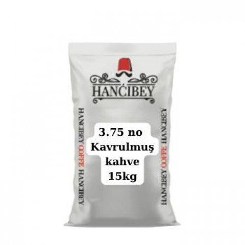 Hancıbey 3,75 no kavrulmuş kahve 15kg / Orta Hafif içim