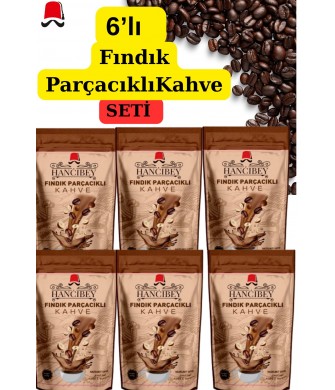 Hancıbey 6' Lı Fındık Parçacıklı Kahve 150G