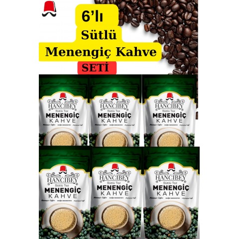 Hancıbey 6' Lı Sütlü Toz Menengiç Kahvesi 150G