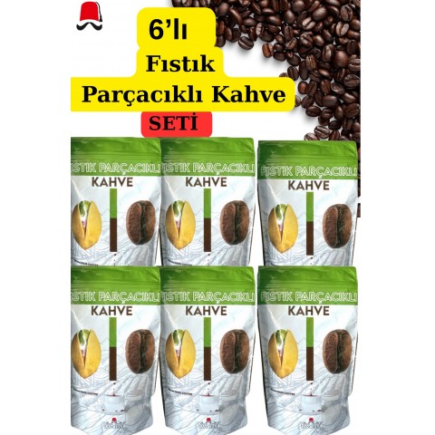 “Antep fıstık parçacıklı kahve 150 gr paket – doğal ve katkısız