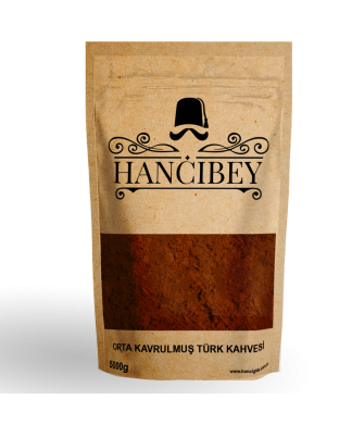 Hancıbey Türk Kahvesi Orta Kavrulmuş ( Öğütülmüş )  5Kg