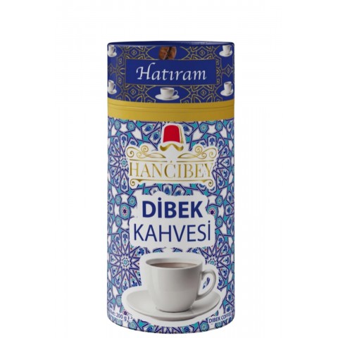 “Hancıbey dibek kahvesi 200 gr hediyelik silindir kutu”