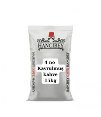 Hancıbey 4 Numara Kavrulmuş Türk Kahve 15kg / Orta  İçim